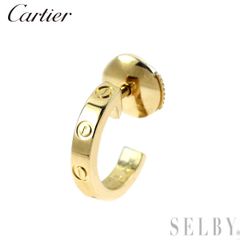 Cartier カルティエ ラブ スモール ミニ ピアス ホワイトゴールド WG