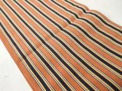 平和屋着物◎本場筑前博多織　半幅帯　縞　正絹　逸品　CABH8541qe
