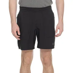 クイックシルバー メンズ ボトムス ハーフパンツ・ショーツ ショートパンツ Quiksilver Trek Shorts Black Onyx ブラックのサムネイル