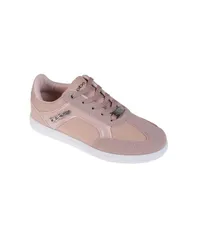 ベベ レディース シューズ スニーカー Bebe Womens Fashionable and Sparkly Sneaker with Glitter Blush ブラッシュのサムネイル