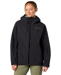 マーモット レディース アウター ジャケット・ブルゾン Marmot Womens PreCip Evo Flex Jacket Black ブラックのサムネイル