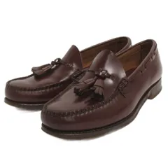 ジーエイチバス G.H.Bass & Co. ウィージャン WEEJUNS タッセル ローファー ワイン 7 24.5-25.0cm位のサムネイル
