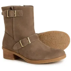 ダンスコ レディース シューズ ブーツ・レインブーツ Dansko Delphine Buckle Boots Waterproof Nubuck For Women Stone ストーンのサムネイル