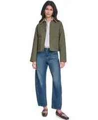 リーバイス レディース アウター ジャケット・ブルゾン キルティング Levis Womens Diamond Quilted Jacket Olive オリーブのサムネイル