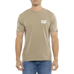 キャタピラー メンズ トップス Tシャツ Caterpillar Kanou TShirt Short Sleeve Dark Sand サンドのサムネイル