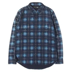MINEDENIM マインデニム シャツ ブルー サイズ:2 | 21SS チェック デニム ウエスタン シャツ (Oldmans Check Denim Western SH) | トップス カジュアルシャツ 長袖 | 日本製【メンズ】【中古】のサムネイル