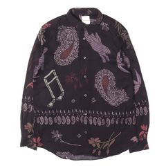 美品！ポールスミスpaulsmith 猿 モンキー シャツ 長袖 花柄 アニマル