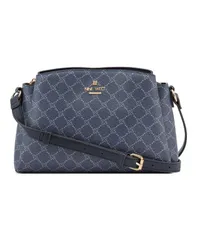 ナインウェスト レディース バッグ Nine West Luela Small Crossbody Bag Dark Denim Logo Navy ネイビーのサムネイル