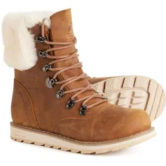 ロイヤルカナディアン レディース シューズ ブーツ・レインブーツ レザー Royal Canadian Cambridge Shearling Winter Boots Waterproof Insuのサムネイル