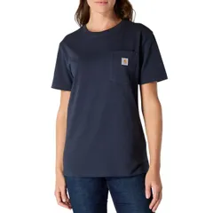 カーハート レディース トップス シャツ Carhartt 103067 Loose Fit Heavyweight PocketShirt Short Sleeve Factory Secondsのサムネイル
