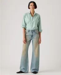 リーバイス レディース シューズ ブーツ・レインブーツカット ジーンズ Levis Womens PremiumidRise Loose Bootcut Jeans Off Roadingのサムネイル