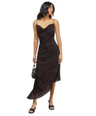 ウエアハウス レディース トップス ワンピース マキシ Warehouse Womenspot Devore Cowl Neck Maxi Dress Red レッドのサムネイル