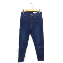 アプワイザーリッシェ Apuweiser-riche デニム ジーンズ スキニー パンツ ウォッシュ加工 ストレッチ 0 紺 インディゴ /TTのサムネイル