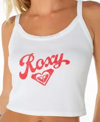 ロキシー レディース トップス シャツ クロップド Roxy Womens Wanderer Scoop Neck Cropped Tank Top Cloudancerのサムネイル