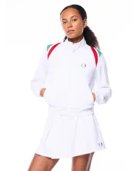 セルジオタッキーニ レディース アウター ジャケット・ブルゾン Sergio Tacchini Womens Eredita Track Jacket Brilliant white ホワイトのサムネイル
