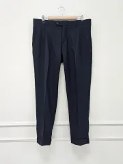 ブルネロクチネリ サマー ネイビー ウール スラックスのサムネイル