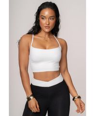 Alo Yoga Splendor Bra ホワイト XS - メルカリ