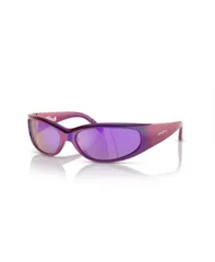 アーネット メンズ アクセサリー サングラス・アイウェア Arnette Mens Catfish Sunglasses AN4302 Iridescent Blue Violet ブルーのサムネイル