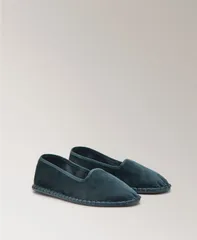 マンゴ レディース シューズ パンプス MANGO Womens Velour Shoes Navy ネイビーのサムネイル