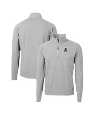カッターアンドバック メンズ アウター パーカー・スウェット ニット Cutter Buck Mens Gray Alabama Crimson Tide Adapt Eco Knit Hybridのサムネイル