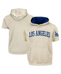 ファナティクス メンズ アウター パーカー・スウェットール コントラスト Fanatics Mens CreamRoyalos Angeles Dodgers Big Tall Contrast Shのサムネイル