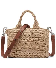 ダナ キャラン ニューヨーク レディース バッグ ミニ DKNY Hadlee Mini Woven Crossbody Bag NaturalSaddleのサムネイル