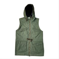 archive military vest hoodie 亜熱帯 goa風 - メルカリ