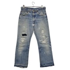 現状渡し品】 Levi's リーバイス BIG-E BOOT CUT DENIM PANTS 517-0217