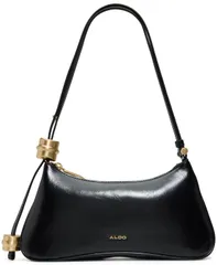 アルド レディース バッグ ALDO Amelliee Small Shoulder Bag Mix Mat Black Over ブラックのサムネイル