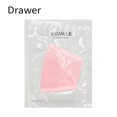 ドゥロワー Drawer ロゴ入り マスク フリー 洗える ファッションマスク コットンのサムネイル