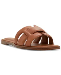 アルド レディース シューズ サンダル ALDO Womens Elenaa Studded Flat Slide Sandals Medium Brown ブラウンのサムネイル