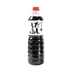 【むろや醤油】九州 大分中津の老舗 醤油 選べる味とサイズ（濃口 若緑/薄口 春霞/だし/刺身/たまごごはん） 150ml・500ml・1L 卓上・ギフト・調味料 (1L, だし醤油) [だし醤油] [1L]のサムネイル