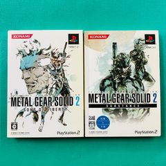 [Includes postcard] [2-piece set] PS2 Metal Gear Solid 2: Sons of Liberty and Metal Gear Solid 2: Substance KONAMI PlayStation 2