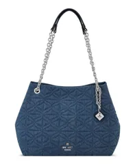 ナインウェスト レディース バッグ Nine West Womens Ulmara Triple Compartment Shoulder Bag Denim デニムのサムネイル