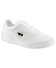 カール ラガーフェルド メンズ シューズ スニーカー レース KARLAGERFELD PARIS Mens Avenor LaceUp Sneakers White ホワイトのサムネイル