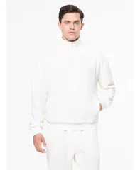 セルジオタッキーニ メンズ アウター ニット・セーター ハーフジップ Sergio Tacchini Mens Netto Quarter Zip Gardeniaのサムネイル