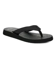 サヌーク レディース シューズ サンダル Sanuk Womens Yoga Mat II Sandals Ebonyのサムネイル