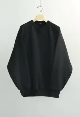 コモリ 25ss コットン クルーネック ブラック 4のサムネイル