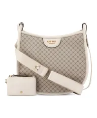 ナインウェスト レディース バッグ Nine West Womens Calliope Crossbody Bag with Card Case Mushroom Logo Milkのサムネイル