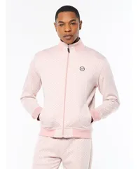 セルジオタッキーニ メンズ アウター ジャケット・ブルゾン ニット Sergio Tacchini Mens Paolo Knitrack Jacket Pale mauveのサムネイル