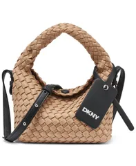 ダナ キャラン ニューヨーク レディース バッグ DKNY Giselle Magnet Closure Crossbody Bag Cappucinoのサムネイル