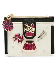 ベッツィジョンソン レディース アクセサリー 財布 ミニ Betsey Johnson Go Fight Win Mini Snap Wallet WhiteBlack Multi ホワイトのサムネイル