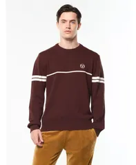 セルジオタッキーニ メンズ アウター ニット・セーター Sergio Tacchini Mens Orion Knit Sweater Bitter chocolategardenia チョコレートのサムネイル
