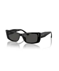 ジミーチュー レディース アクセサリー サングラス・アイウェア Jimmy Choo Womens Rectangle Sunglasses JC5002BU Black ブラックのサムネイル