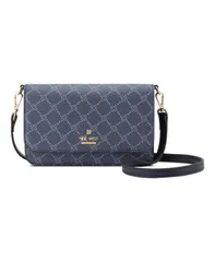 ナインウェスト レディース バッグ ミニ Nine West Luela Mini Phone Crossbody Bag Dark Denim Logo Navy ネイビーのサムネイル