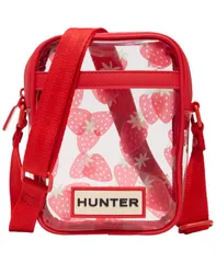 ハンター メンズ バッグ Hunter Mens Transfer Clear Crossbody Bag Red レッドのサムネイル
