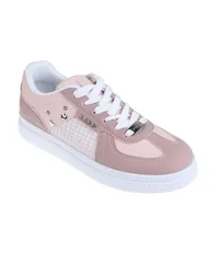 ベベ レディース シューズ スニーカー プリント Womensneaker with bebe Hardware Novelty Charms Heart Print Blush ブラッシュのサムネイル