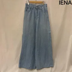 イエナラブークル ソフトデニムスクウェアドットシルエットパンツ ドット柄 水玉 light blue 36 日本製 レディース 36 ISItems【USED】【古着】【中古】50161559のサムネイル