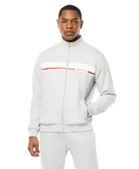 セルジオタッキーニ メンズ アウター ジャケット・ブルゾン Sergio Tacchini Mens Cursivo Track Jacket Quiet grey グレーのサムネイル
