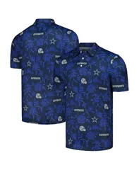 レインスプーナー メンズ トップス ポロシャツ Reyn Spooner Mens Navy Dallas Cowboys Pua Performance Polo Shirt Navy ネイビーのサムネイル